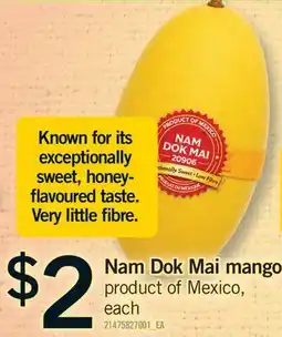 Fortinos NAM DOK MAI MANGO offer