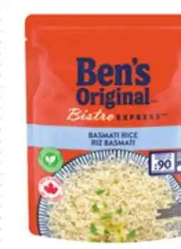 Metro BEN'S ORIGINAL RICE OR TASTY BITE offer