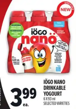 Metro IÖGO NANO DRINKABLE YOGURT offer
