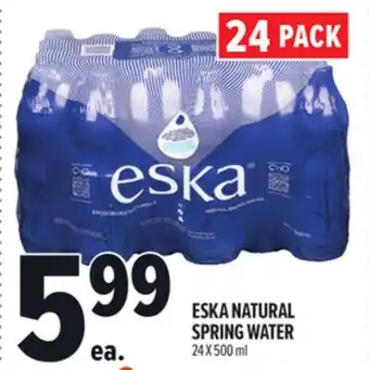 Metro ESKA NATURAL SPRING WATER offer