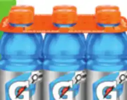 Metro BUBLY OR MONTELLIER SPARKLING WATER OR GATORADE SPORTS DRINKS offer