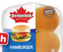 Metro DEMPSTER'S WHITE, 100% WHOLE WHEAT BREADS, BAGELS, HOT DOG HAMBURGER BUNS OR HOSTESS SNACK CAKES offer