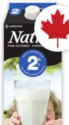 Metro NATREL FINE FILTERED MILK offer