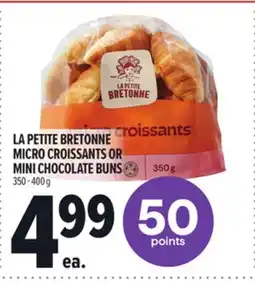 Metro LA PETITE BRETONNE MICRO CROISSANTS OR MINI CHOCOLATE BUNS offer
