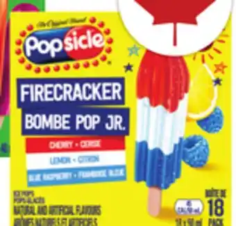 Metro POPSICLE ICE POPS offer