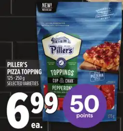 Metro PILLER'S PIZZA TOPPING offer