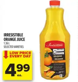 Metro IRRESISTIBLE ORANGE JUICE offer