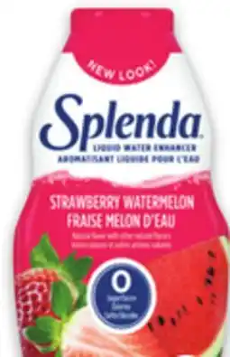 Metro SPLENDA WATER ENHANCER offer