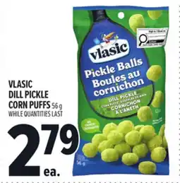 Metro VLASIC DILL PICKLE CORN PUFFS offer