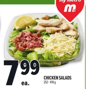 Metro CHICKEN SALADS offer