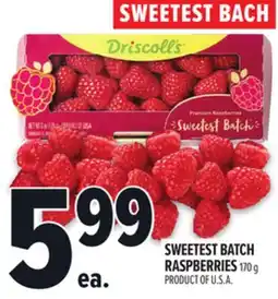 Metro SWEETEST BATCH RASPBERRIES offer