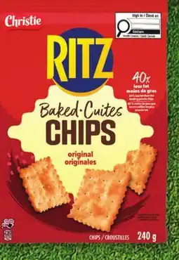 Metro CHRISTIE RITZ BAKED CHIPS offer