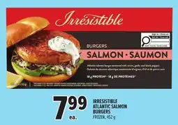 Metro IRRESISTIBLE ATLANTIC SALMON BURGERS offer