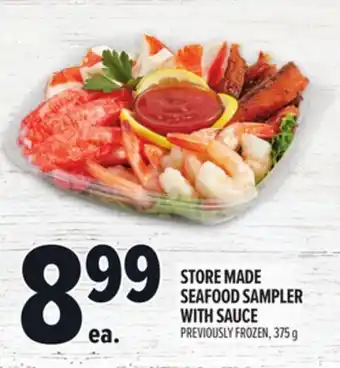 Metro STORE MADE SEAFOOD SAMPLER WITH SAUCE offer