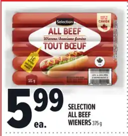 Metro SELECTION ALL BEEF WIENERS offer