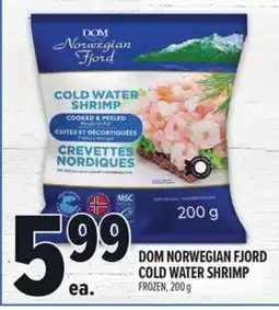 Metro DOM NORWEGIAN FJORD COLD WATER SHRIMP offer