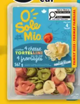 Metro O'SOLE MIO FAMILY TORTELLINI OR RAVIOLI offer