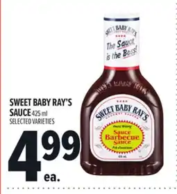 Metro SWEET BABY RAY'S SAUCE offer