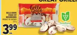 Metro BELLE GROVE STEAK CUT MUSHROOMS offer