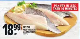Metro FRESH MEDITERRANEAN SEA BASS FILLETS offer