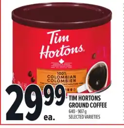 Metro TIM HORTONS GROUND COFFEE offer