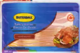 Metro BUTTERBALL TURKEY BACON OR MAPLE LODGE CHICKEN BACON OR ZABIHA HALAL offer