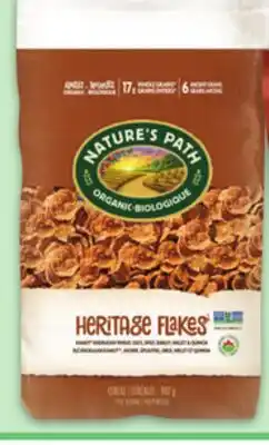 Metro NATURE'S PATH OR FARM CEREAL offer
