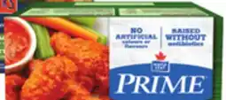 Metro MAPLE LEAF PRIME RAISED WITHOUT ANTIBIOTICS CHICKEN WINGS OR SCHNEIDERS DIPS offer