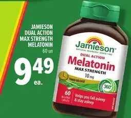 Metro JAMIESON DUAL ACTION MAX STRENGTH MELATONIN offer
