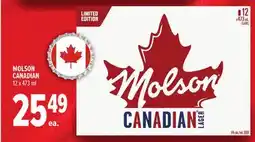 Metro MOLSON CANADIAN offer