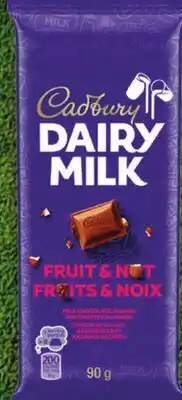Metro CADBURY CHOCOLATE BARS offer