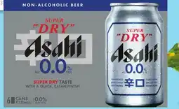 Metro ASAHI OR PERONI NON-ALCOHOLIC BEER offer