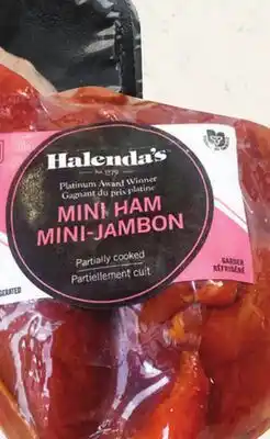 Metro HALENDA'S MINI SMOKED HAM, SLICE BACK BACON OR SMOKED PORK CHOP offer