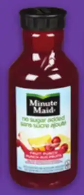 Metro MINUTE MAID DRINKS OR FUZE ICED TEA offer