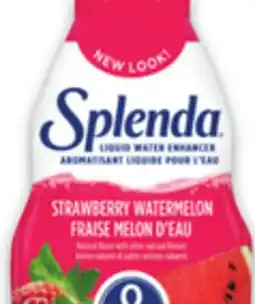 Metro SPLENDA WATER ENHANCER offer