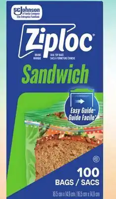 Metro ZIPLOC FREEZER OR SANDWICH BAGS offer