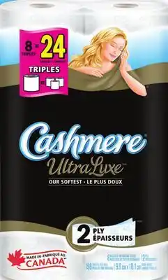 Metro CASHMERE BATHROOM TISSUE 8 - 12 UN SPONGE PAPER TOWELS 3 UN OR SCOTTIES FACIAL TISSUE 6 UN offer