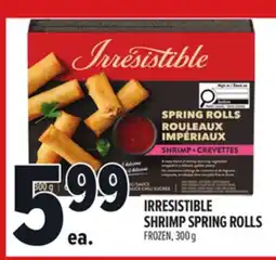 Metro IRRESISTIBLE SHRIMP SPRING ROLLS offer