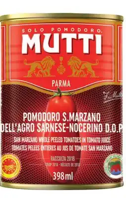 Metro MULTI SAN MARZANO PEELED TOMATOES offer