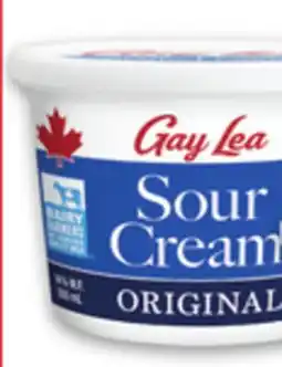 Metro GAY LEA SOUR CREAM offer