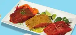 Metro FRESH MARINATED SALMON FILLETS OR WITH ASPARAGUS & GARLIC BUTTER offer