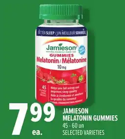 Metro JAMIESON MELATONIN GUMMIES offer
