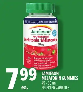 Metro JAMIESON MELATONIN GUMMIES offer