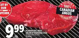 Metro PLATINUM GRILL ANGUS SIRLOIN TIP MARINATING STEAK offer