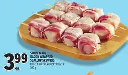 Metro STORE MADE BACON WRAPPED SCALLOP SKEWERS offer