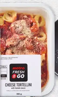 Metro FRESH 2 GO PASTA ENTRÉES offer
