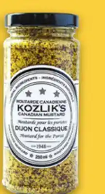 Metro KOZLIK'S MUSTARD offer