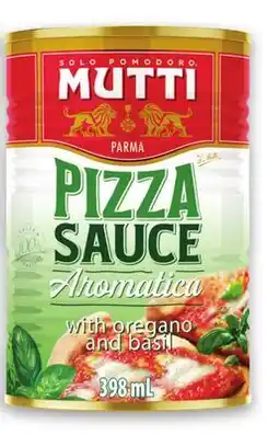 Metro MUTTI PIZZA SAUCE offer