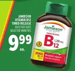 Metro JAMIESON VITAMIN B12 TIMED RELEASE offer