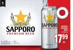 Metro SAPPORO PREMIUM BEER offer